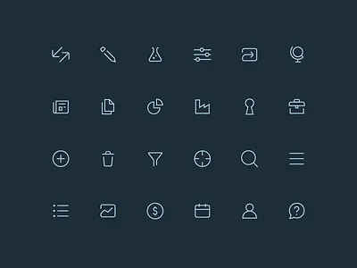 Finance Icons icon set