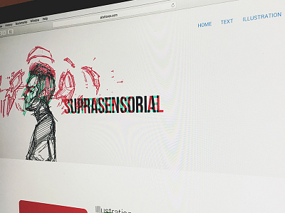 Sensorial css experimental design html illustration javascript ui design