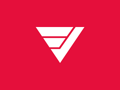 eVasive Alliance Logo alliance branding corporate identity e evasive flat icon letter logo red v