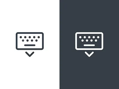 Dismiss Keyboard Icon dismiss icon keyboard