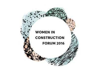 Women In Construction Forum 2016 Design construction forum logo plangrid texture textures women