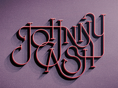 The original man in black hand lettering handlettering johnny cash johnnycash lettering typography