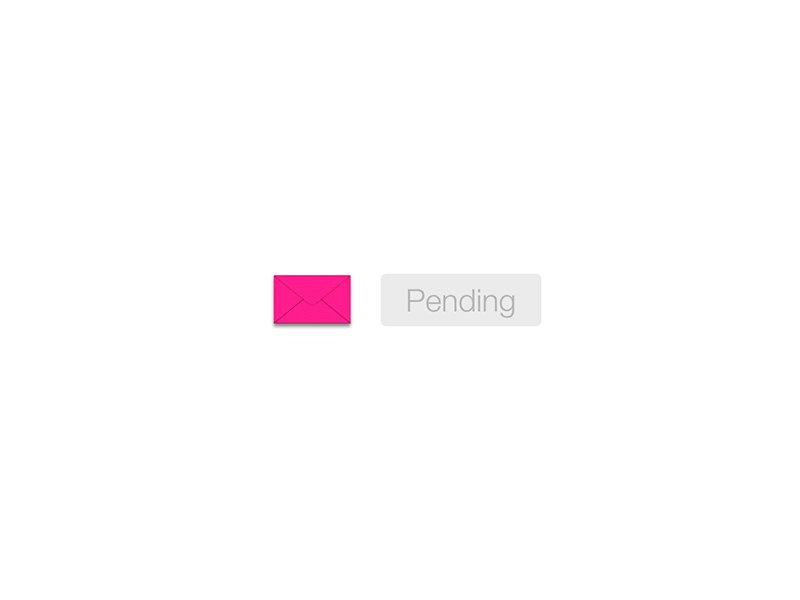 Daily UI #078 - Pending Invitation 078 dailyui envelope invite mail pending invitation ui ux