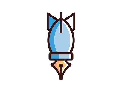 Creative Bomb art art of war bomb creative icon illustration pen