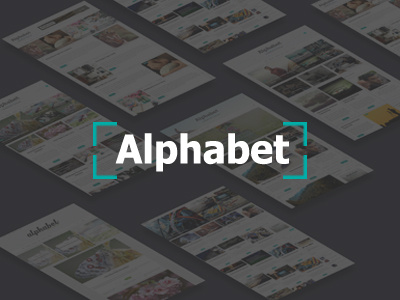 Alphabet - A Responsive WordPress Blog Theme alphabet blog blogging clean creative instagram minimal modern readability simple typography white