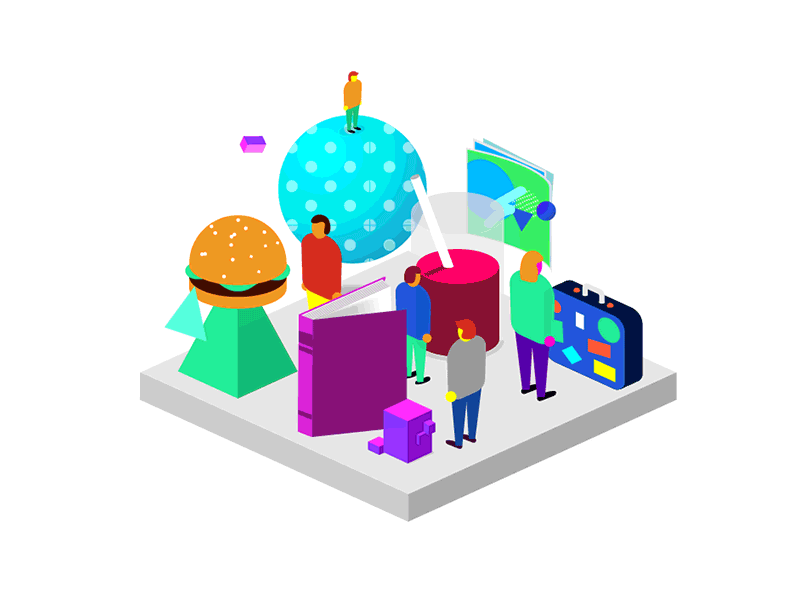 Browse thousands of Iso Shapes images for design inspiration | Dribbble