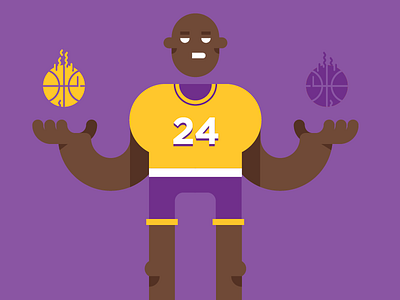 Kobe basketball bryant character kobe nba sport