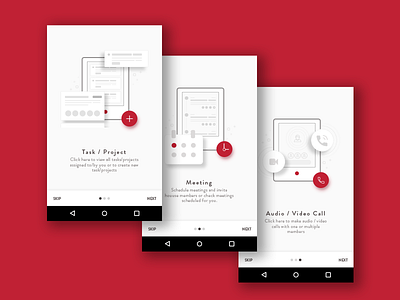 App tour screens design android app interaction design ios mobile tour screens design ui design ux ux design