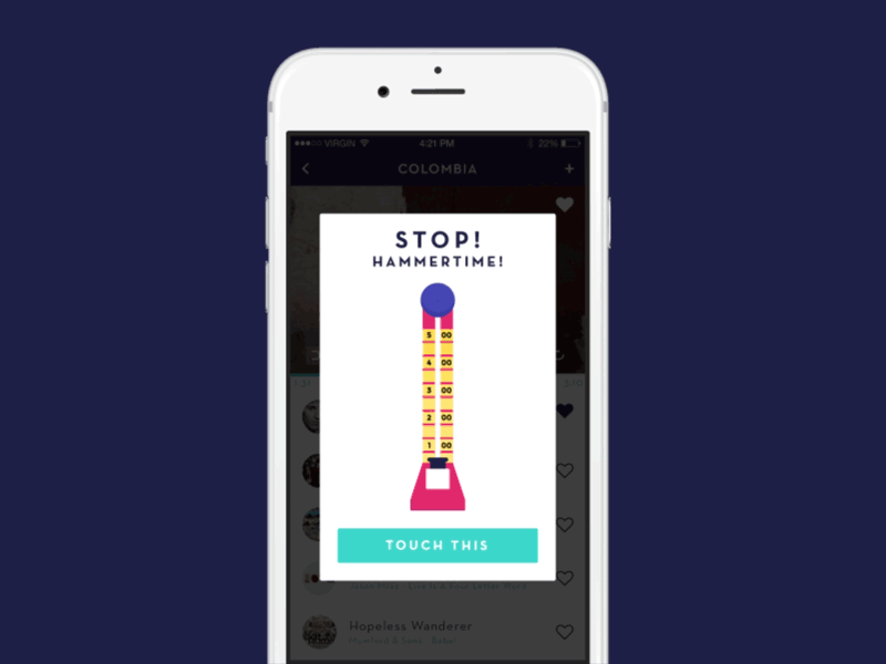 Daily UI #016 - Pop-Up Overlay app button daily ui dialog fair hammer hammertime overlay pop up stop