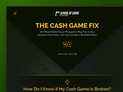 Landing page cards poker poker header poker stars