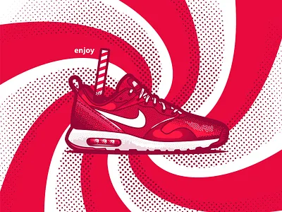 Nike cocacola enjoy nike red shoes sneakers stickers tavas thea