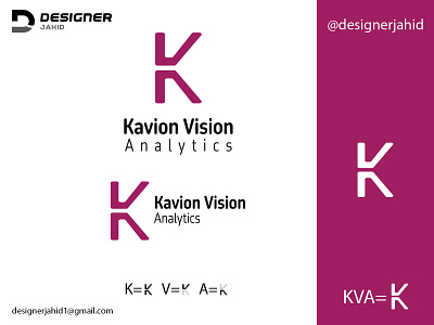 Letter K + V + A combined logo Design Concept 2025 ai logo alphabet logo branding combination mark logo creative logo cripto logo cyber logo design graphic design k logo kva logo letter logo logo monogram logo new logo pink logo tech logo technology logo uniqe logo vector