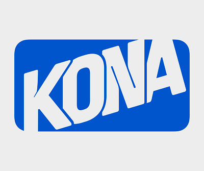 Kona Logo iteration branding design logo redesign