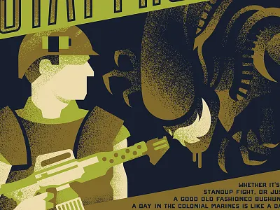 Stay Frosty! aliens design illustration movie movie poster vector