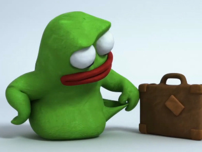 3D Plasticine Character created for BlaBlaCar blablacar characters commercial fred and eric plasticine