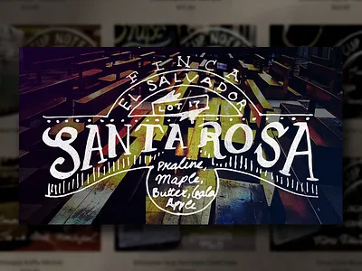 Onyx Coffee Lab: Web Slider advertising arkansas coffee el salvador fayetteville hand type lettering marker type sharpie south america wps