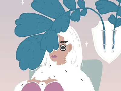 Mindful moment #1 cute design illustration nastia ginger