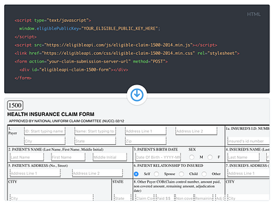 Code To A Live Form Presentation api content eligible future insurance medicine provider