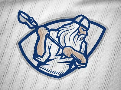 National Finnish Lacrosse identity – Men's primary mark finland kumppari lacrosse sports branding sports logo väinämöinen warrior