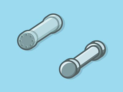 Gas pipeline icon concept gas gnv icon illustration minimal stroke wip