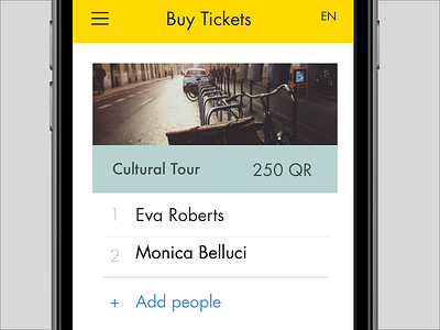 Ticketing screen booking city ios qatar tickets travel