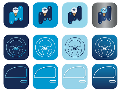 Icon Exploration app app icon exploration icon illustration ios mobile