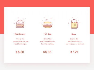 Food interface design