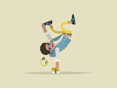 Mr Bento "urban dancer" character monbento persona urban dancer