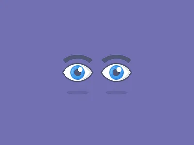 Eyes see what you did there... eyes icons illustration