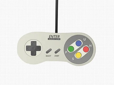 Controller controller enter entertainment game gaming love push select snes start super nintendo system