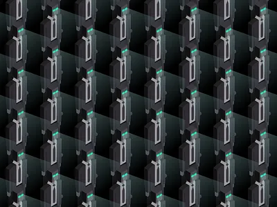 Paranoia pattern agent fbi flat illuminati isometric maninblack paranoia pattern people sunglasses system