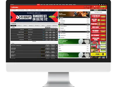Ladbrokes Desktop Re Design betting graphic design re design ux ux design