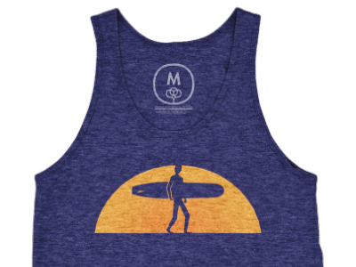 Dawn Patrol on Cotton Bureau! cotton bureau dawn patrol longboard sunrise surf surfer surfing