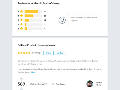 Reviews Widget WIP design reviews startup ui ux web web design