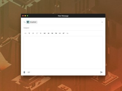 Compose View compose email mac mail technology