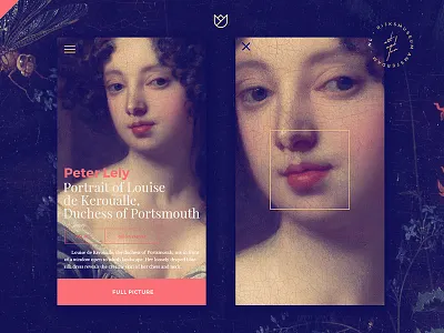 Art of Baroque baroque classic mobile painting ui web