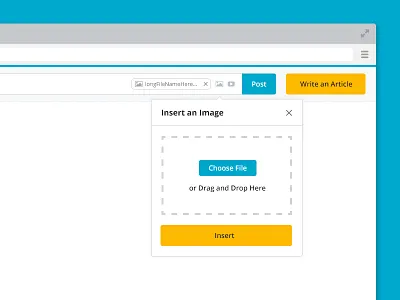 Image Uploads for Status drag and drop image nav uploads video
