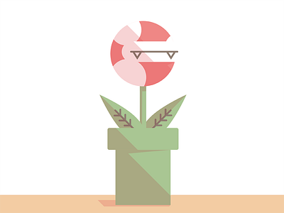 Photosynthesis illustration illustrator mario piranha plant super mario