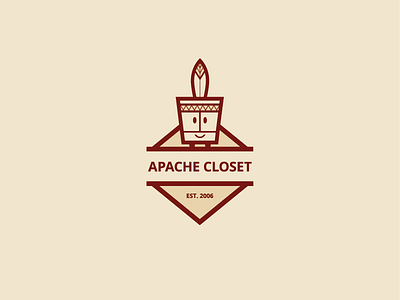 Apache Closet apache apache closet closet clothes logo non profit organization