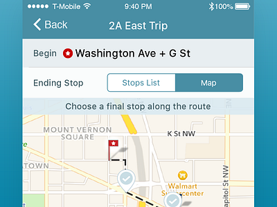 Create Trip atozed bus ios journey transit trips