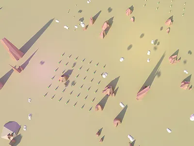 MiniMe Map 3d app game lowpoly map