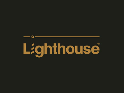 Lighthouse Logo branding icon design logo design