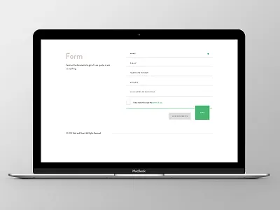 Werk and Woord Responsive Webiste agency button company form grid responsive square ui ux web website