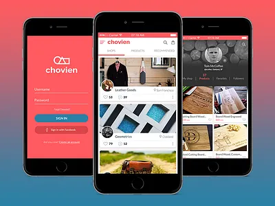 Marketplace App app interaction interface ios marketplace uiux user