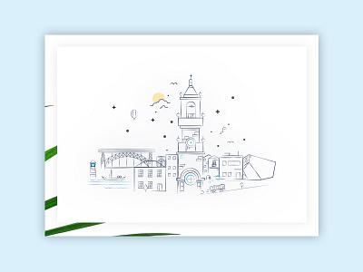 Porto Meetup Poster cities designers dribbble dribbble meetup farfetch illustration porto social