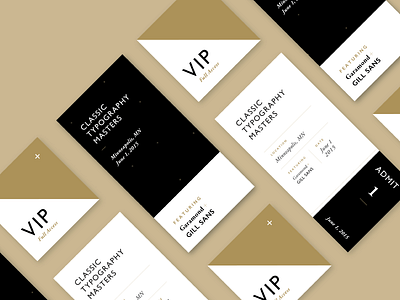 Typography Masters Event Tickets garamond gill masters tickets typography vip