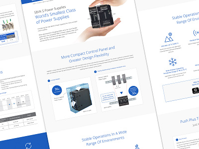 Engineering Product Page In Progress engineering industrial microsite robotics