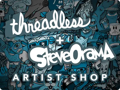 My Threadless Artist Shop apparel cartoon character clothing lettering shirt shop tee tshirt type typography