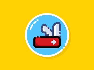 lil' swiss army knife army icon illustrator knife swiss