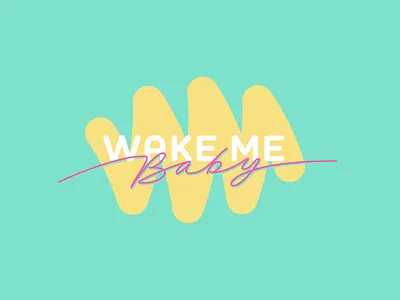 Wake Me Baby baby logo me wake